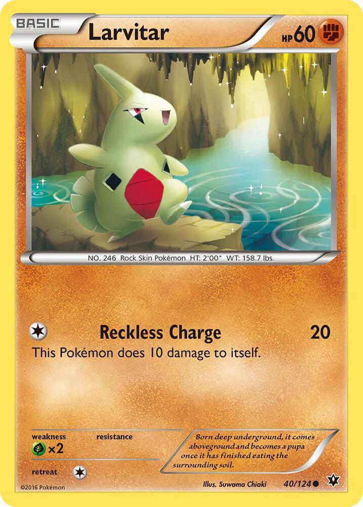 Larvitar (40) card image