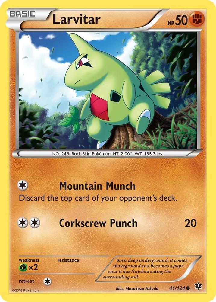 Larvitar (41) card image