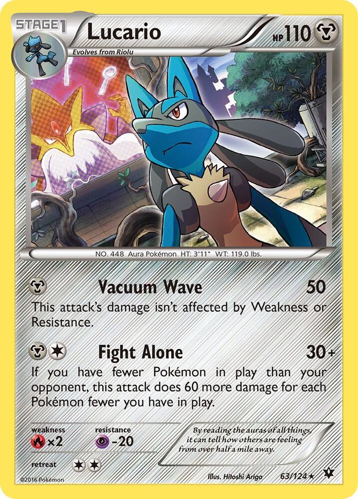 Lucario (63) card image