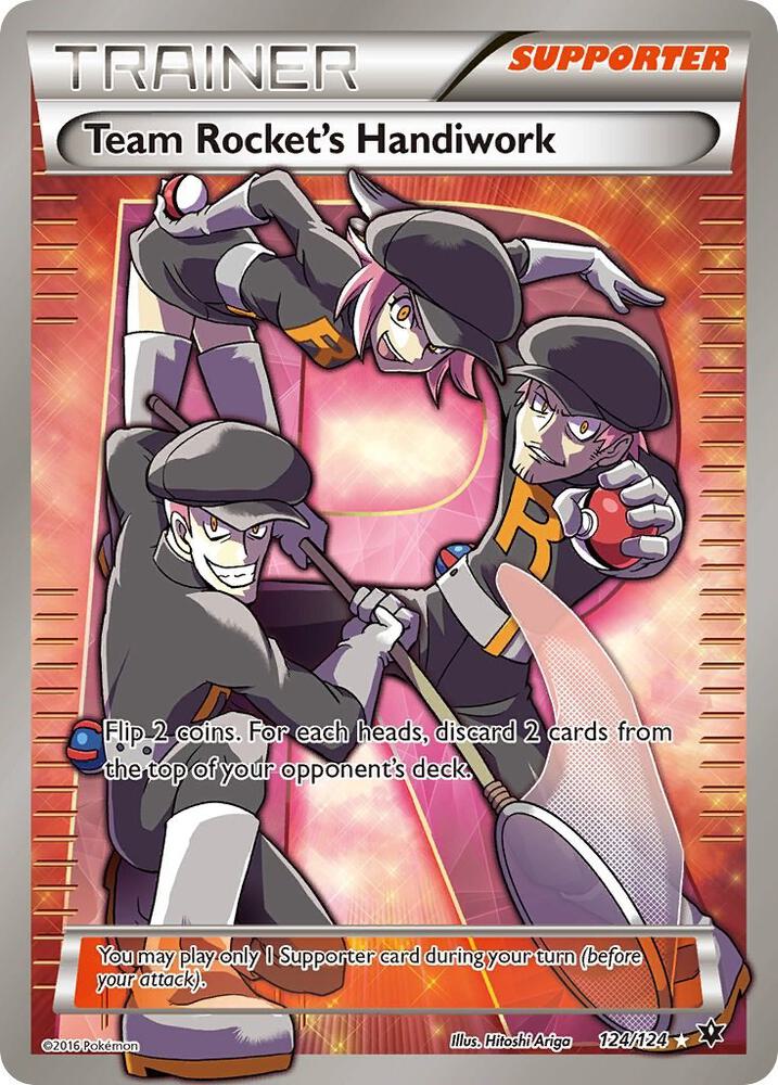 Team Rocket's Handiwork (Full Art) card image