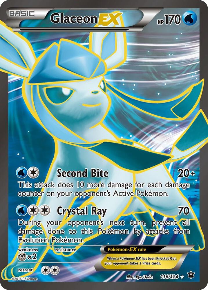Glaceon EX (Full Art) card image