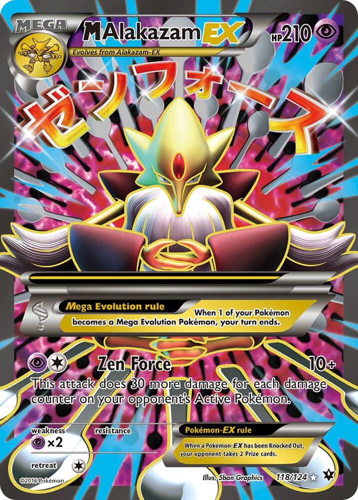 M Alakazam EX (Full Art) card image