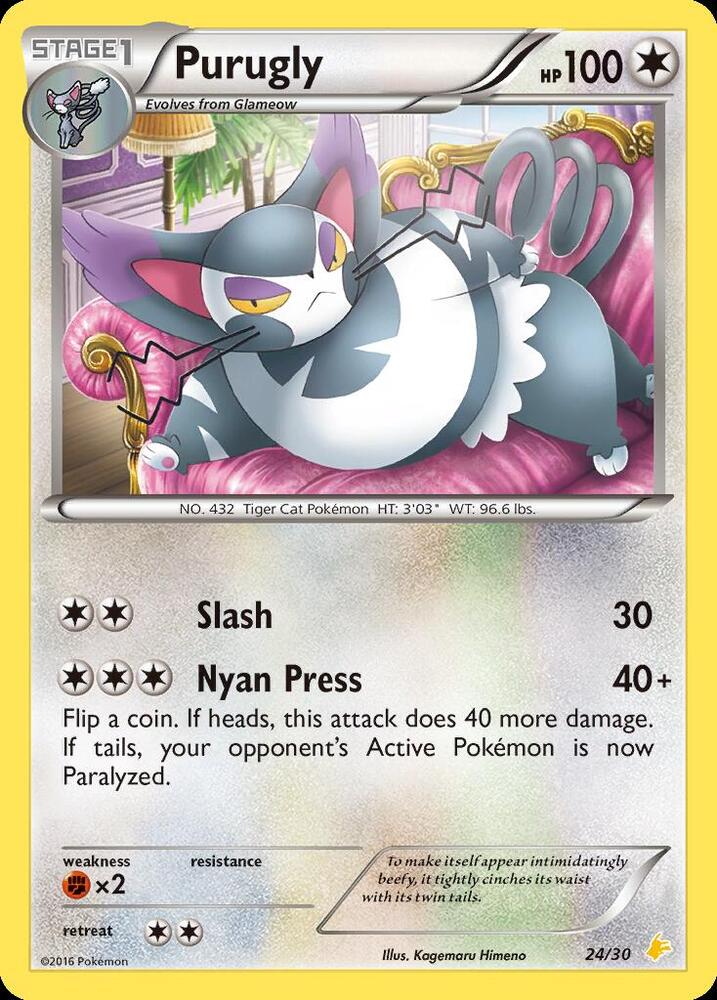 Purugly (24) card image