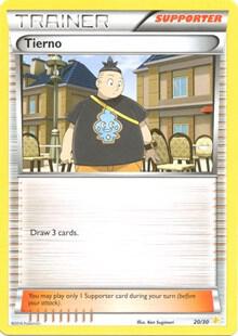 Tierno (20 - Pikachu Libre Deck) card image
