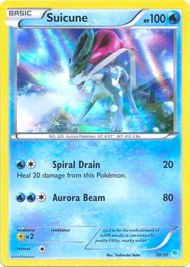 Suicune (30 - Holo) card image