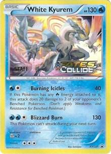 White Kyurem - XY128 (Prerelease) [Staff] card image