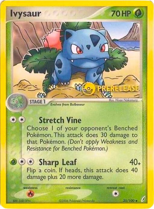 Ivysaur - 35/100 (Prerelease) card image