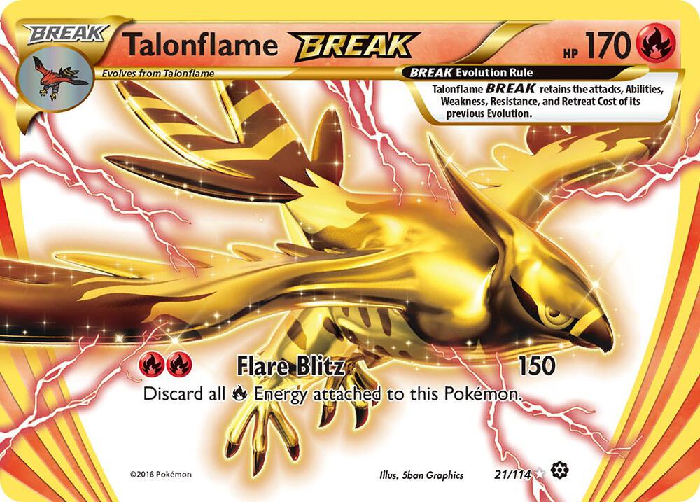Talonflame BREAK card image