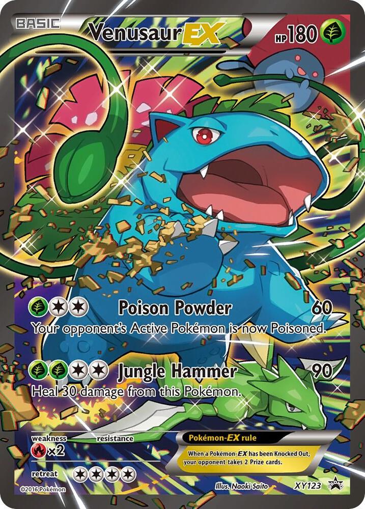 Venusaur EX - XY123 card image