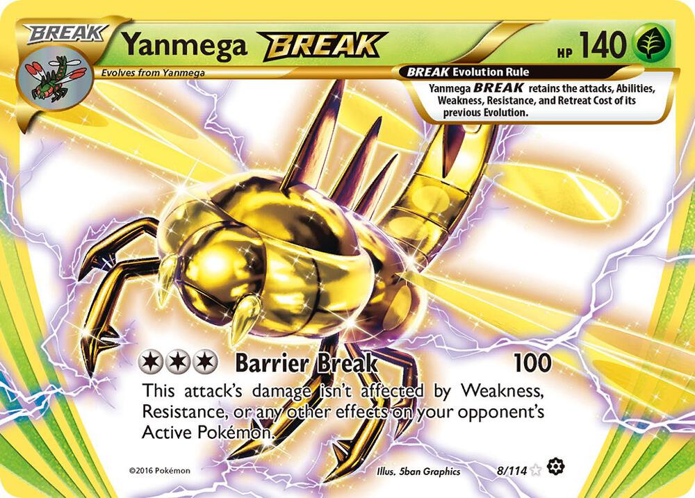 Yanmega BREAK card image