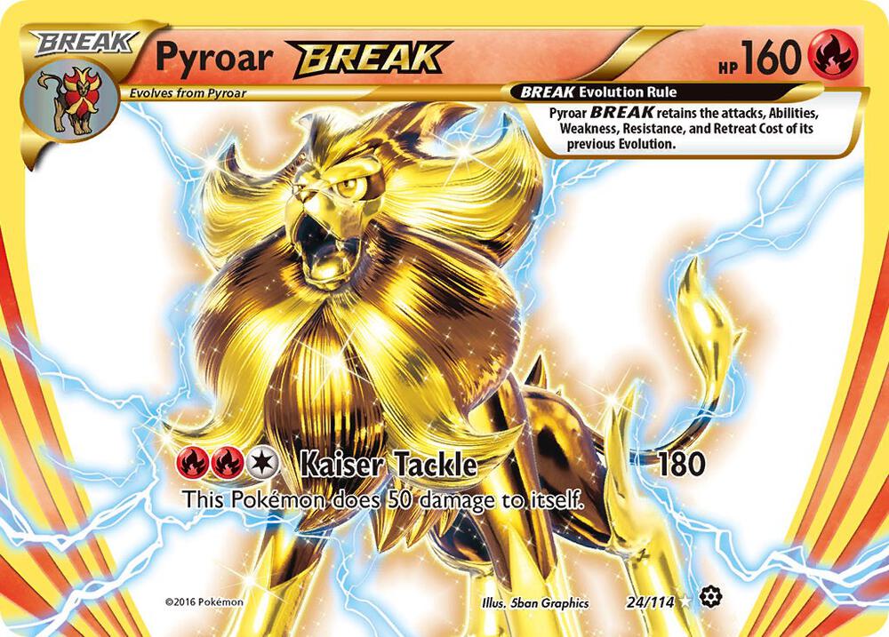 Pyroar BREAK card image