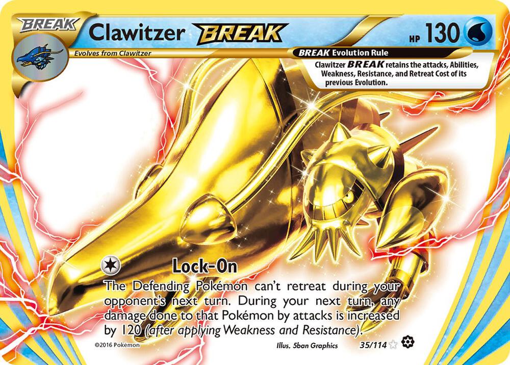 Clawitzer BREAK card image