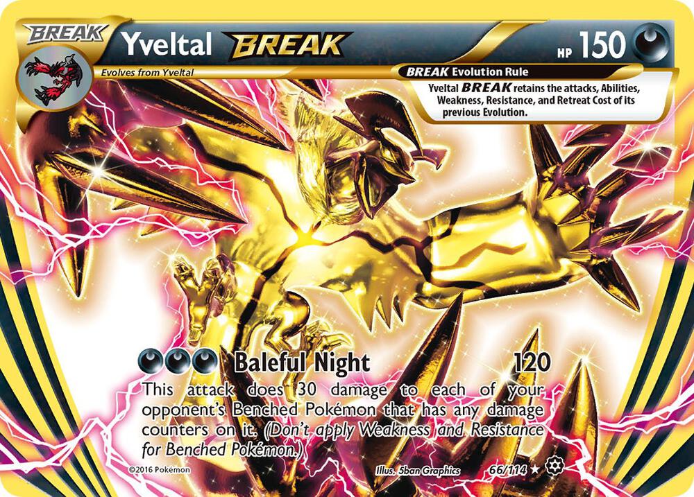Yveltal BREAK card image