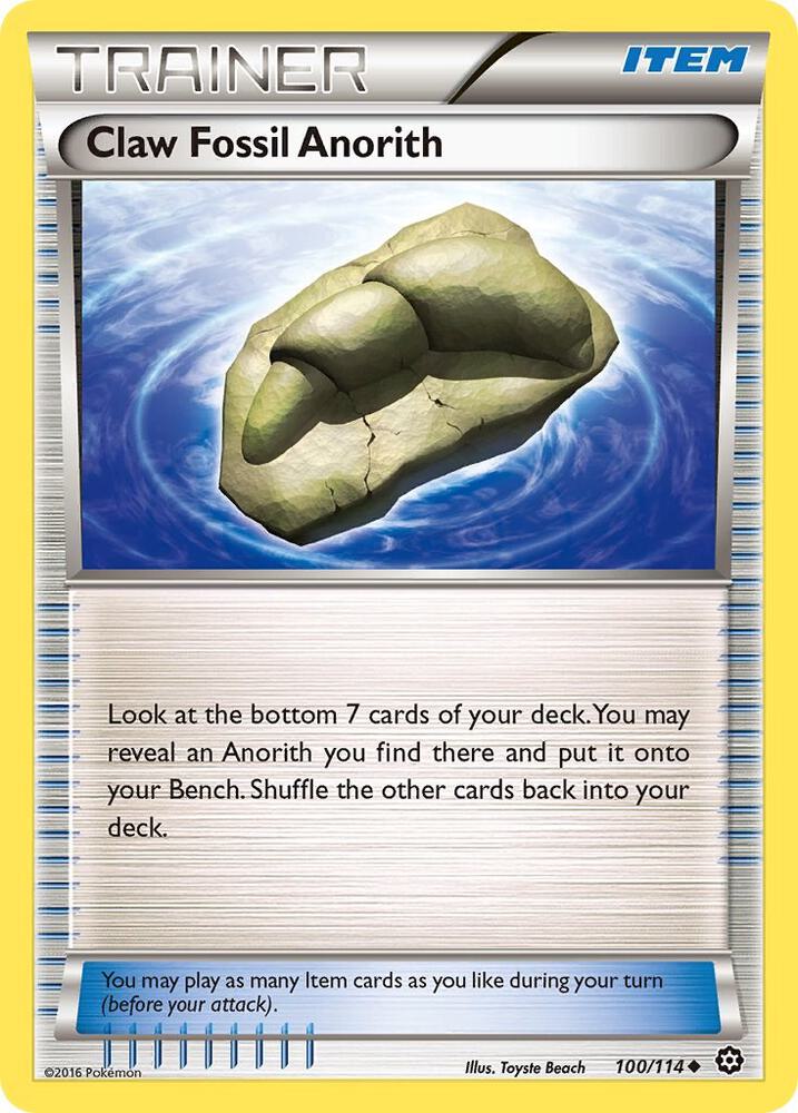 Claw Fossil Anorith card image