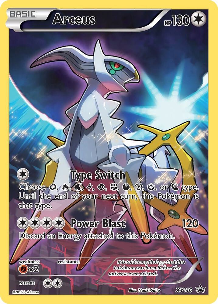 Arceus - XY116 card image