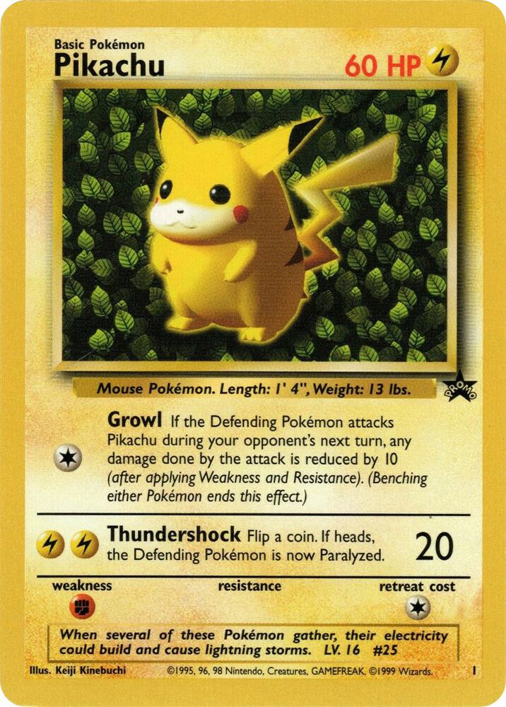 Pikachu (1) card image