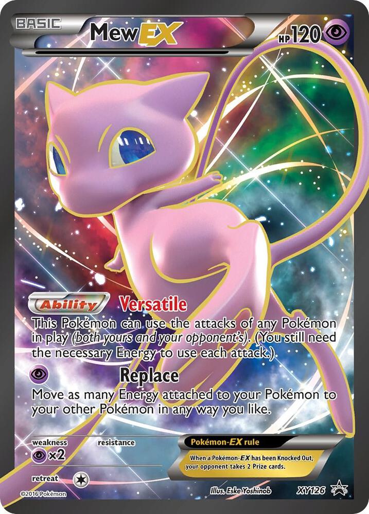 Mew EX - XY126 card image