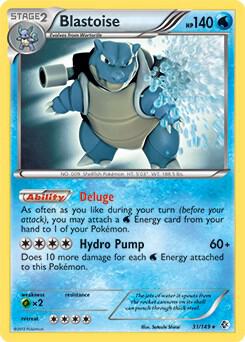 Blastoise - 31/149 (Non-Holo) card image