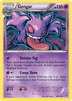 Gengar - 60/162 (XY BREAKthrough) card image