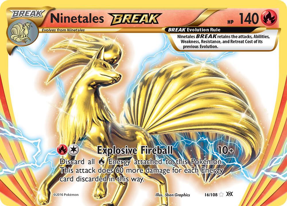 Ninetales BREAK card image