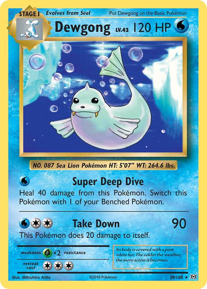Dewgong card image