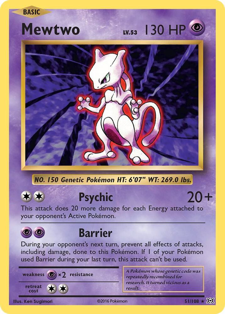 Mewtwo card image