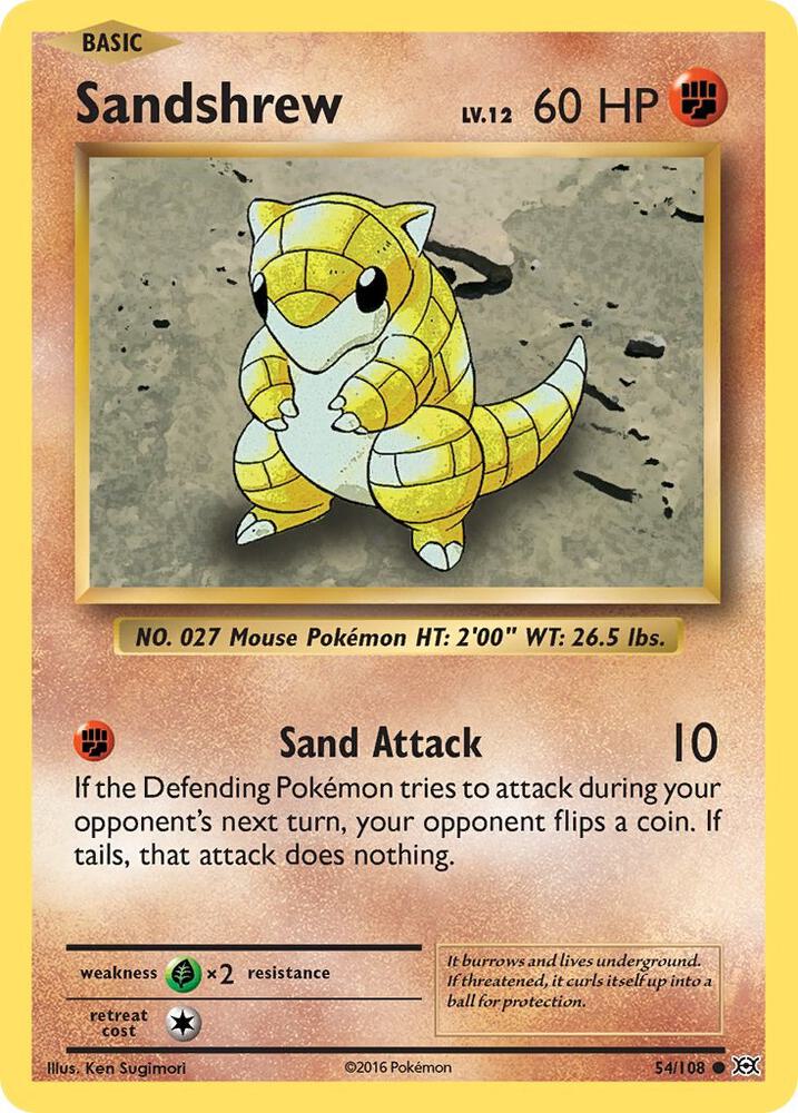 Sandshrew card image