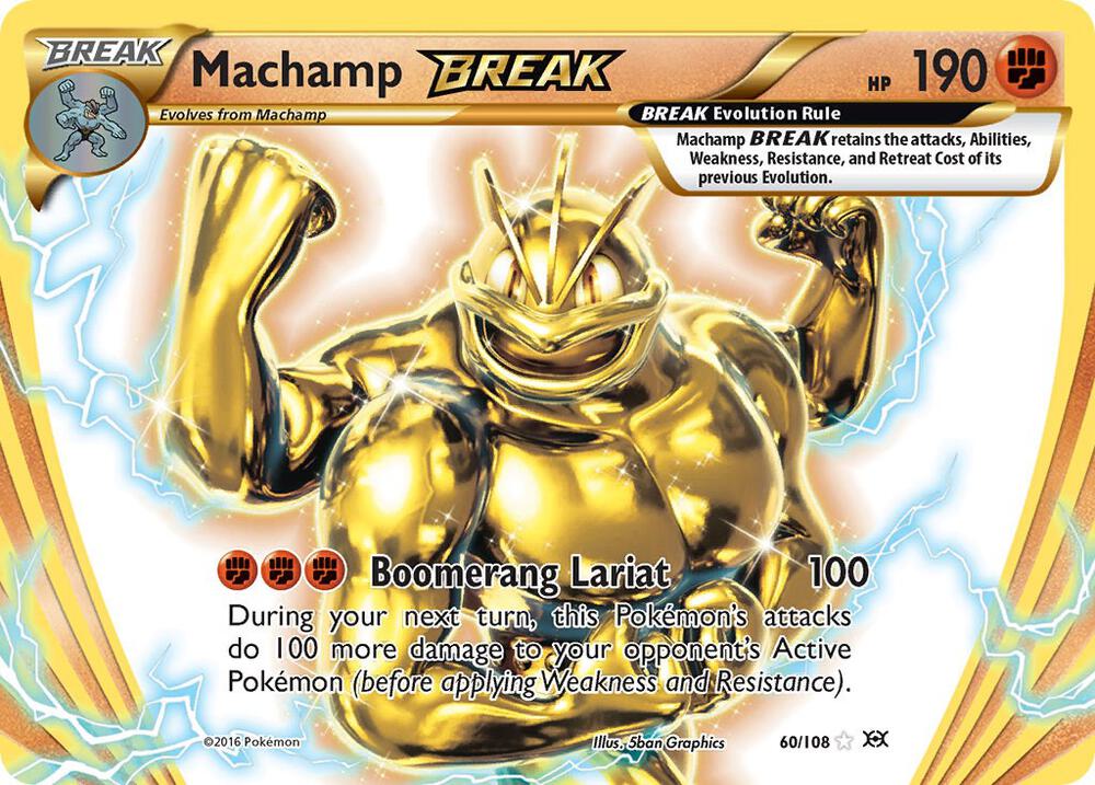 Machamp BREAK card image