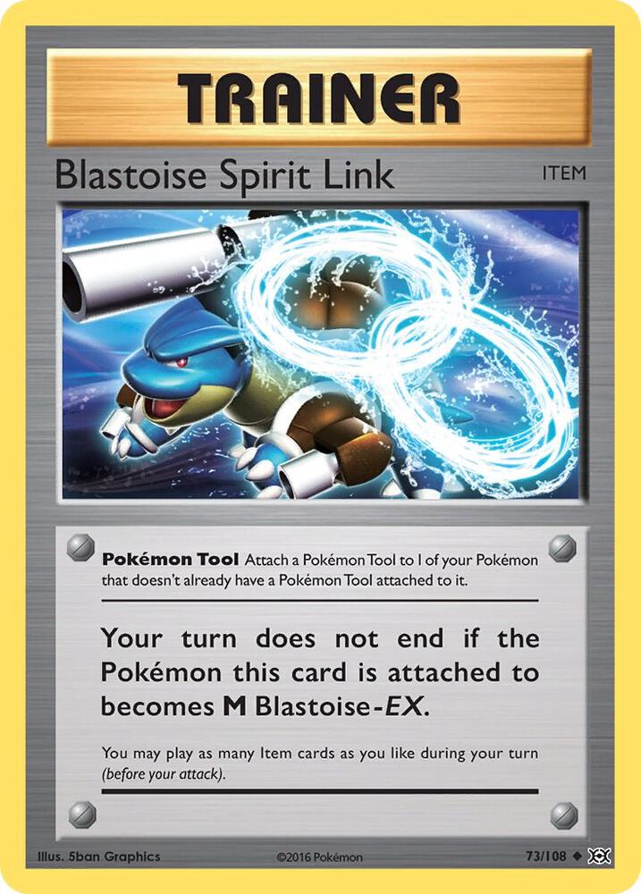 Blastoise Spirit Link card image
