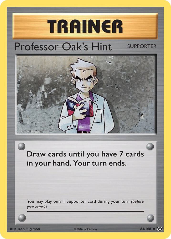 Professor Oak's Hint card image