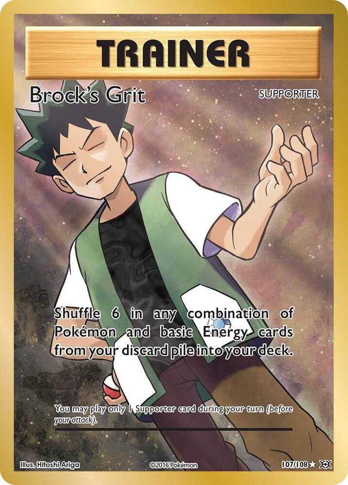 Brock's Grit (Full Art) card image