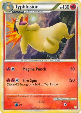 Typhlosion - 32/123 (Cosmos Holo) card image