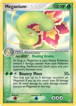 Meganium - 9/115 (EX Unseen Forces) card image