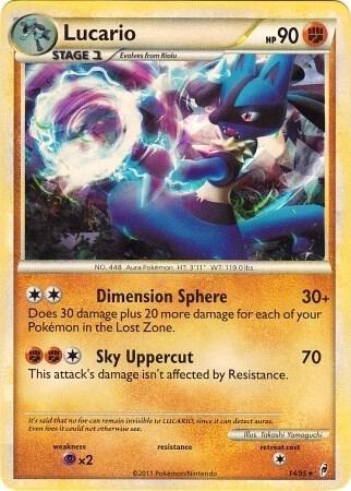 Lucario - 14/95 (Cracked Ice Holo) card image