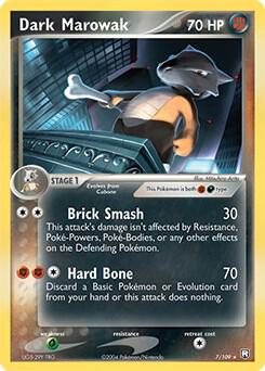 Dark Marowak - 7/109 (EX Team Rocket Returns) card image