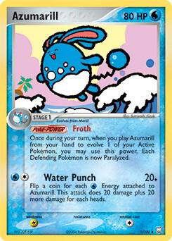Azumarill - 1/109 (EX Team Rocket Returns) card image