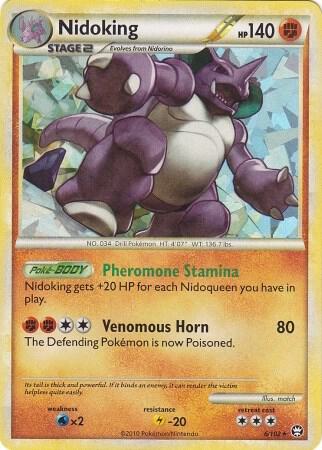 Nidoking - 6/102 (Cracked Ice Holo) card image