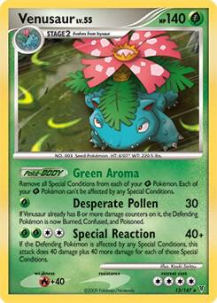 Venusaur (DPPt Supreme Victors) card image