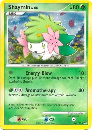 Shaymin - 38/127 (DPPt Platinum) card image