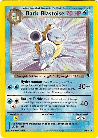 Dark Blastoise - 4/110 (WotC Legendary Collection) card image
