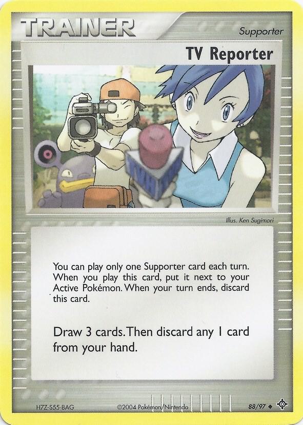 TV Reporter card image