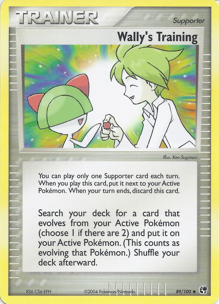 Wally's Training card image