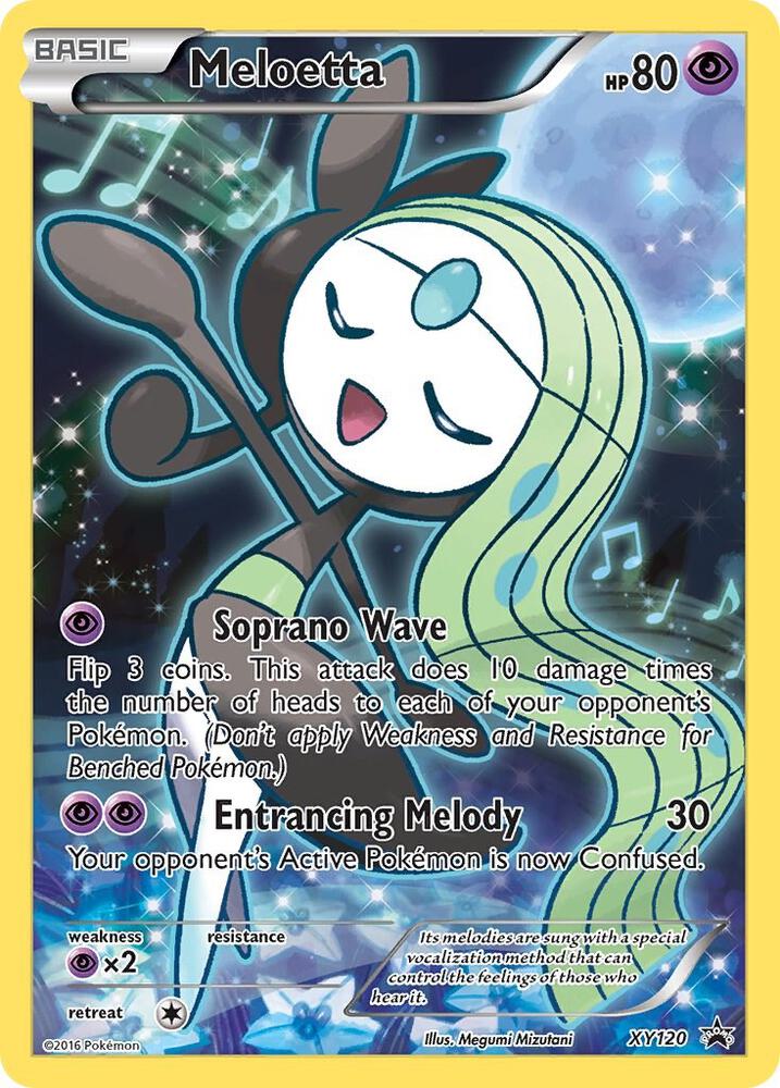 Meloetta - XY120 card image