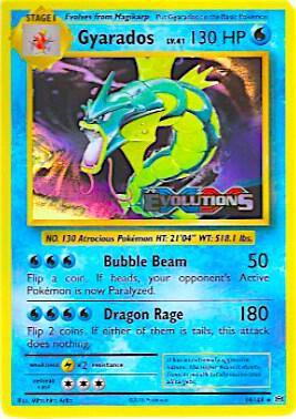 Gyarados (XY Evolutions Prerelease) card image