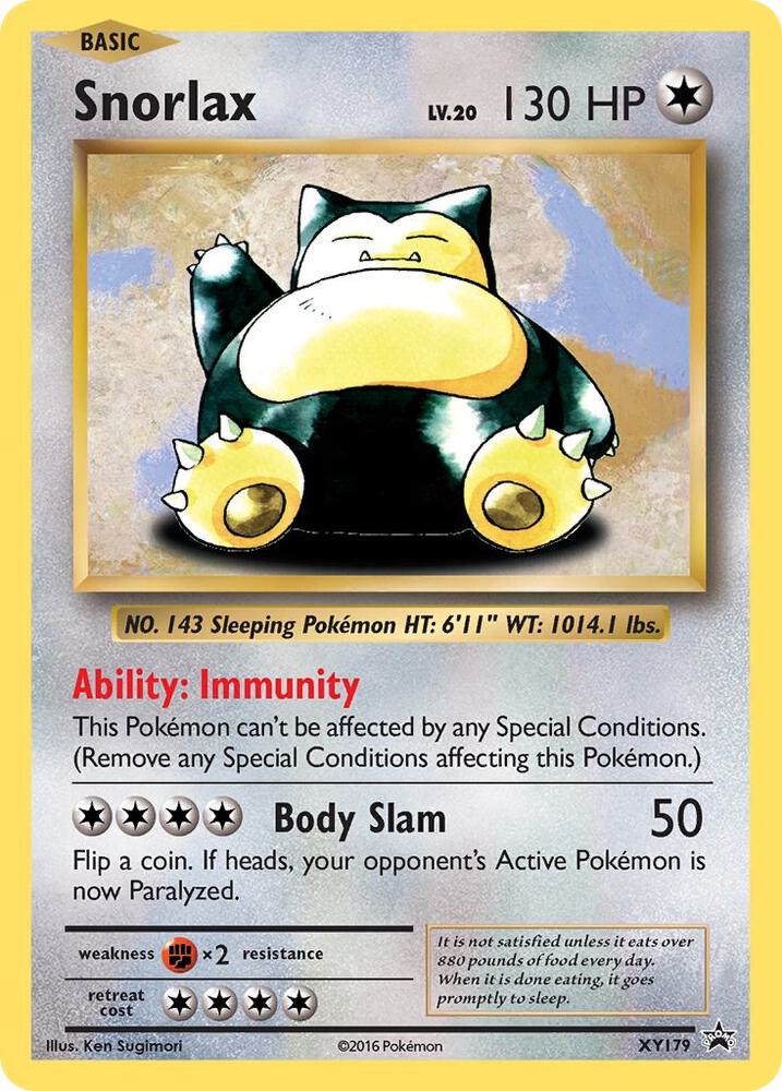 Snorlax - XY179 card image