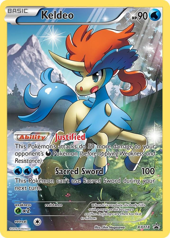 Keldeo - XY118 card image