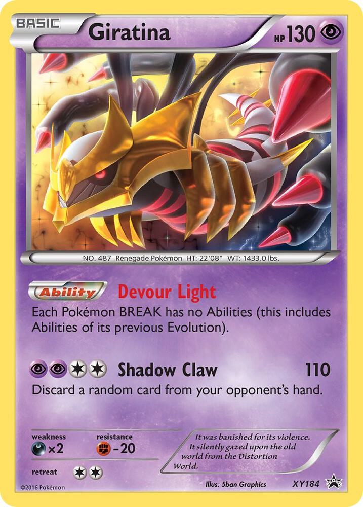 Giratina - XY184 card image
