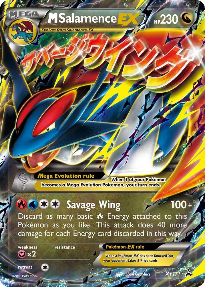 M Salamence EX - XY171 card image
