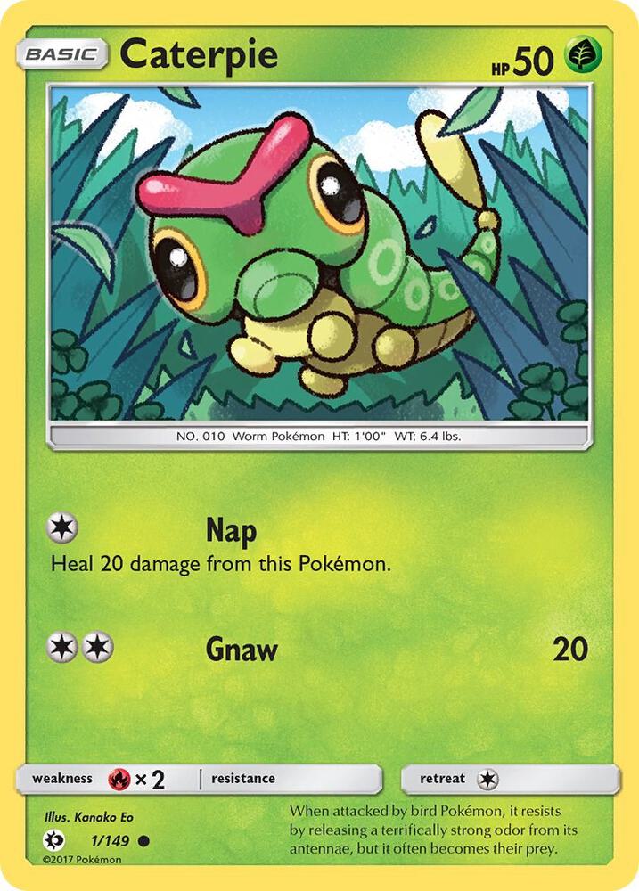 Caterpie card image