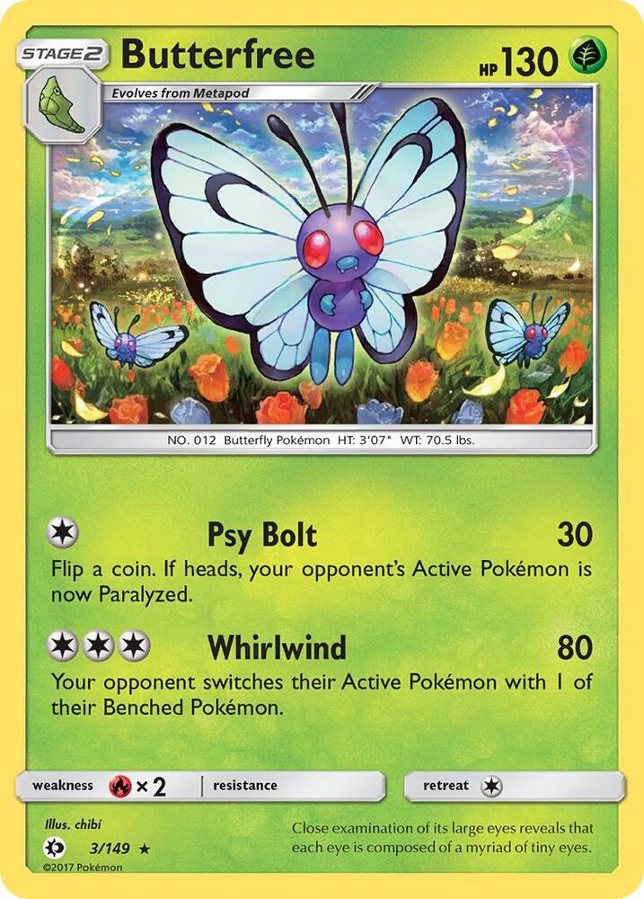 Butterfree card image